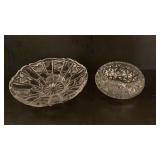 2 Crystal Bowls