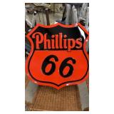 New Phillips 66 Metal Sign