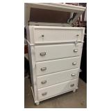 Elements White Lift Top Chest