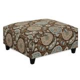 Fusion Artisan Turquoise XL  Cocktail Ottoman