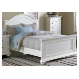 Elements Brookwhite King Panel Bed (Showroom)