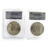 1887 MS64 Morgan Silver Dollar