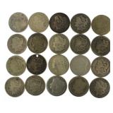 Roll (20) Pre-21 Estate Morgan Silver Dollar