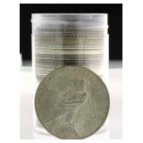 Mixed Date Roll - Peace Silver Dollar