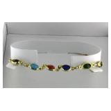 Multi Gemstone Fashion Bracelet