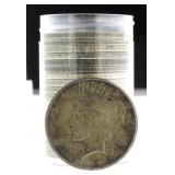 Mixed Date Roll - Peace Silver Dollar