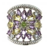Beautiful 2.50 ct Genuine Gemstone Ring
