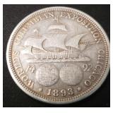 1893 Columbian Expo Half Dollar