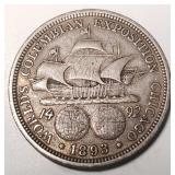 1893 Columbian Expo Half Dollar