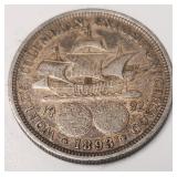 1893 Columbian Expo Half Dollar