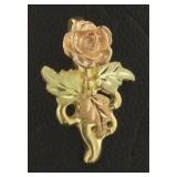 10kt Hills Rose & Yellow Gold Pendant