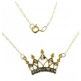 10kt Gold Princess Necklace