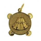 10kt Gold Musician Pendant