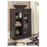 Ashley A4000135 Farmhouse Sliding Door Cabinet