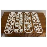 4pc Estate Metal Wall Decor