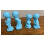 4pc Fenton Figurine Set