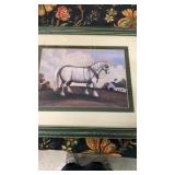 Framed Horse Picture