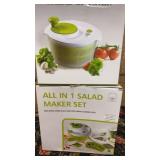 All in 1 Salad Maker/Spinner