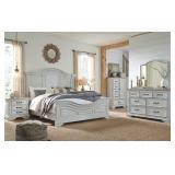 B755 4pc King Ashley Teganville Bedroom Group