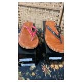 Size 11. IMAN Sandals 2 Pair