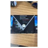 Dancing Water Speakers Hi Fi Stereo