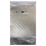 24"x24" Euro Pillow Royal Velvet Cream