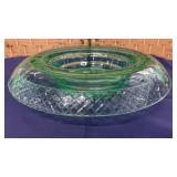 Gorgeous Vintage Depression Flip Bowl