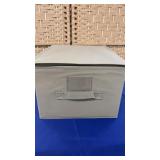 (2) Tan Storage Containers