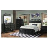 King - Mystic Bay 5 pc Storage Bedroom Suite