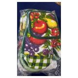 15 Pc Towel & Potholder Set