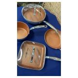 6 Pc Black Simply Ming Cookware