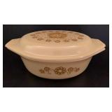 Pyrex Vintage Kim Chee Promotional Oval Casserole