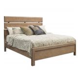 Queen - Samuel Lawrence Flatbush Oak Panel Bed