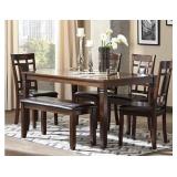 D384-325 6pc Dining Room Set ( showroom)