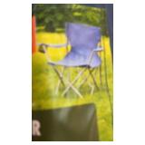 Durable Steel Frame Chair (Blue)