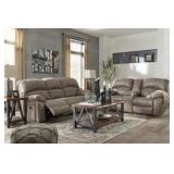 Ashley 51602 PWR REC Sofa & Love w/ADJ Head Rest