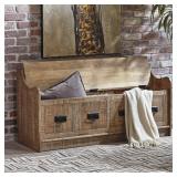 Ashley A4000093 Garretville Storage Bench