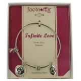 Footnotes "Infinite Love" Bangle Bracelet