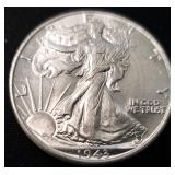 1943 Walking Liberty Silver Half Dollar AU/BU