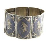 Vintage HEAVY Sterling Silver Bracelet *Nice