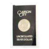 1884 GSA BU Carson City Morgan Silver Dollar