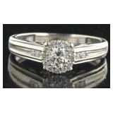 10kt Gold Brilliant 1/2 ct Diamond Ring