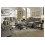 Ashley 76505 Chenille DBL REC Sofa & Love Seat