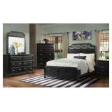 Elements Mystic Bay Full 5 pc Storage Bedroom Set