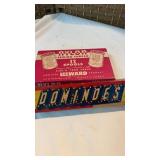 Estate Nylon Thread (old box) & Dominoes