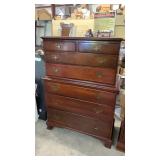 Estate Cherry Highboy Chest