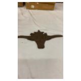 (8) Iron Longhorn Decor