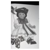 Danbury Mint American Patriotic Angel Doll