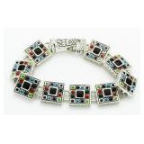 Cloisinee Style Enamled Fashion Bracelet