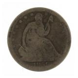 1859-O Seated Liberty Silver Half Dollar